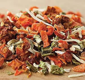 Natural Dried Vegetable Mix - 1/2 lb.